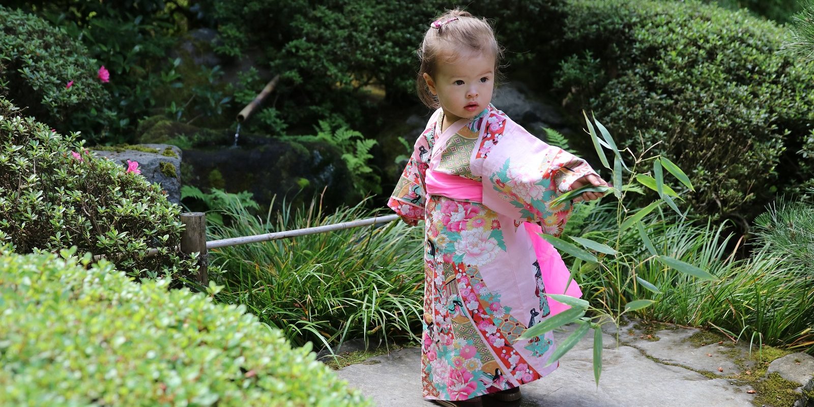 Tanabata little girl
